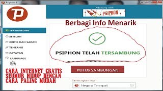 tutorial internet gratis telkomsel pc november 2014