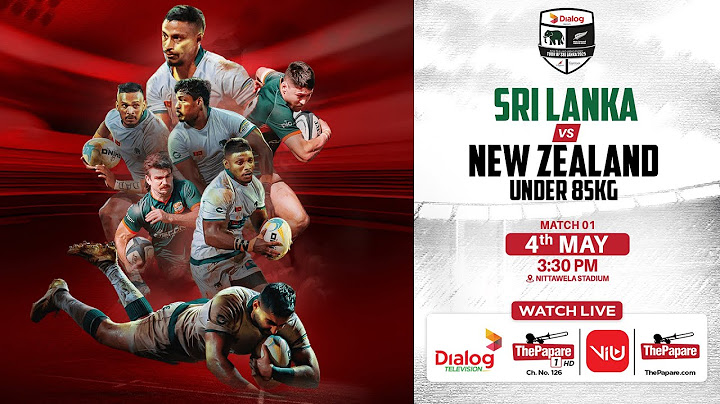 New Zealand U85kg Tour of Sri Lanka 2025 – Match 1 in Kandy