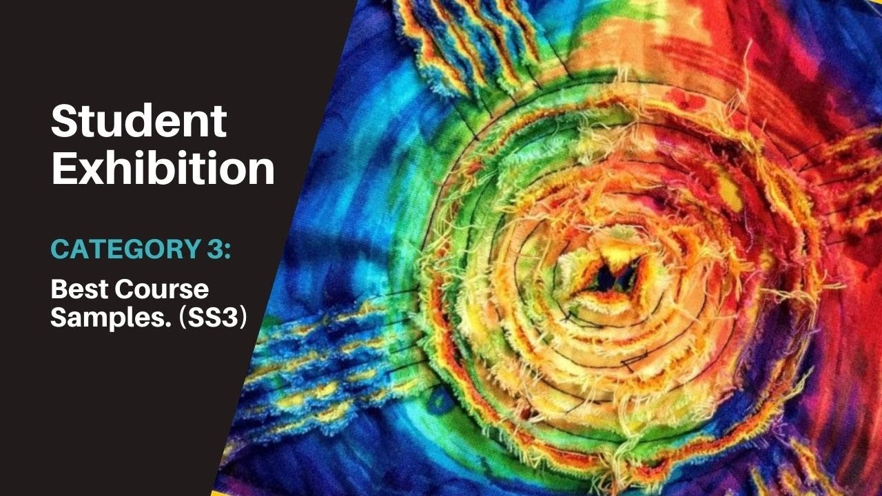 School of Stitched Textiles Student Excellence Awards: Best Course ...