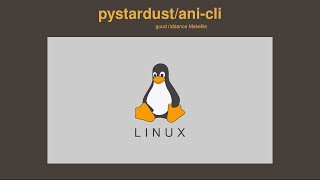 Trying out ani-cli [ A cli to browse and watch anime ]