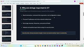 Details c for ethical hackers part 4 strings News