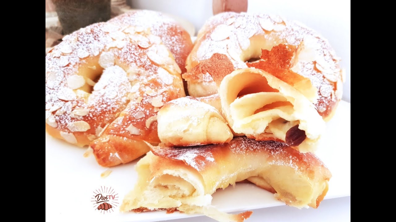 Fluffige Vanille - Butterschnecken / Fluffy vanilla butter rolls