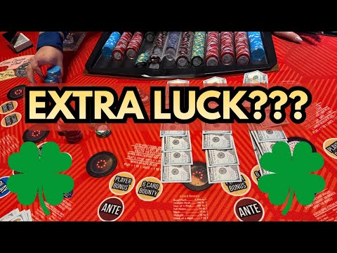 EXTRA LUCK 3 CARD POKER In LAS VEGAS 