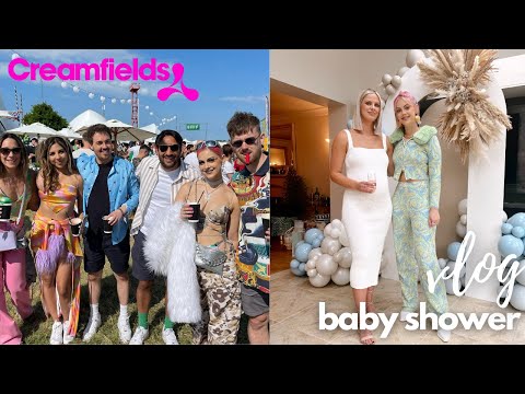 Creamfields South Festival & My Sisters Baby Shower! | VLOG