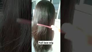 100% Indian Human Hair !! Full Lace Wig !! Hair Extension