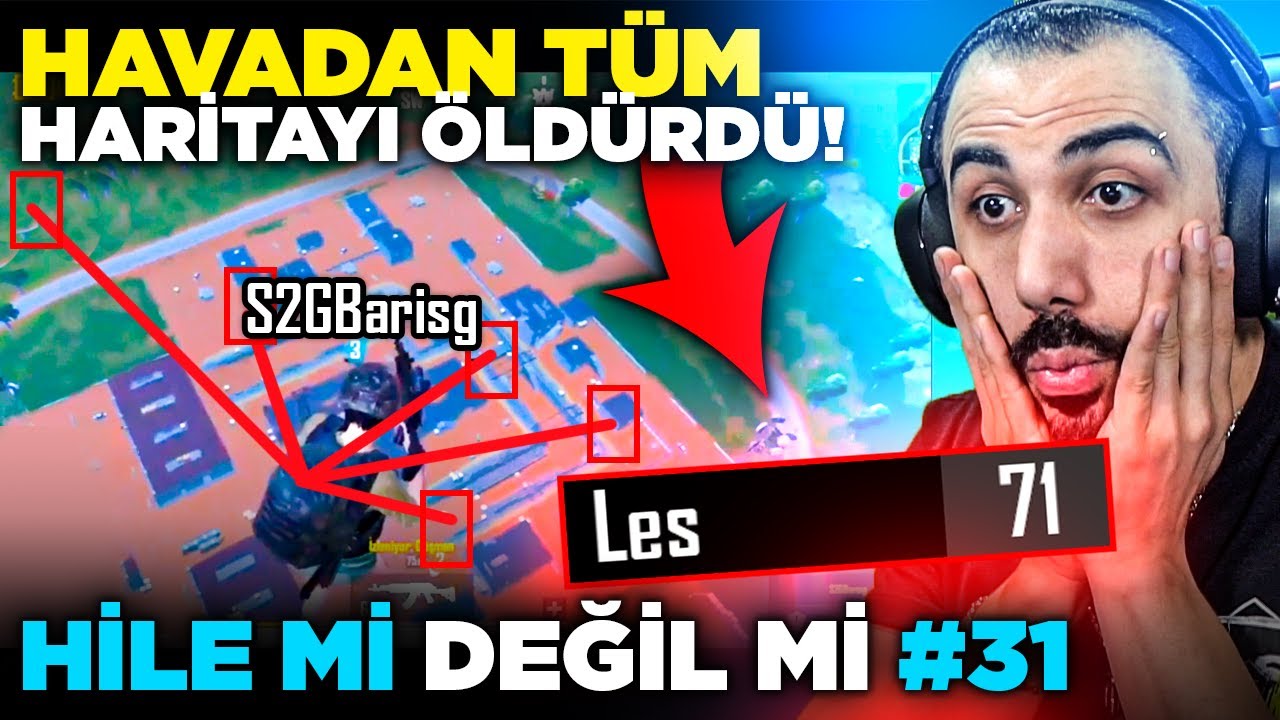 HİLEDEN RAPORLANDIM KENDİ HESABIMI BANLATTIM!! 😮 HİLE Mİ DEĞİL Mİ #31 | PUBG MOBILE