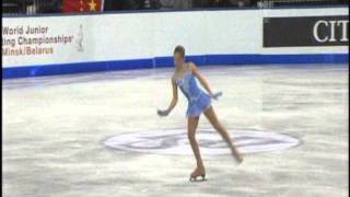 Julia Lipnitskaia FS 2012 Junior Figure Skating World Championships (CBC)
