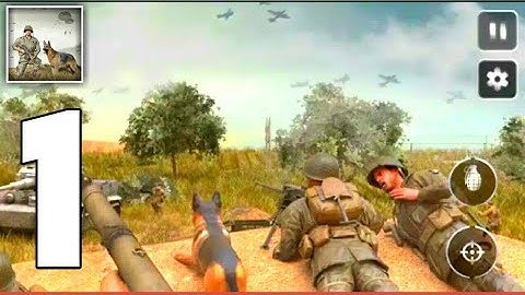 Call of Courage Ww2 Shooting Game Gameplay Walkthrough - Part 1 (Android,Ios)