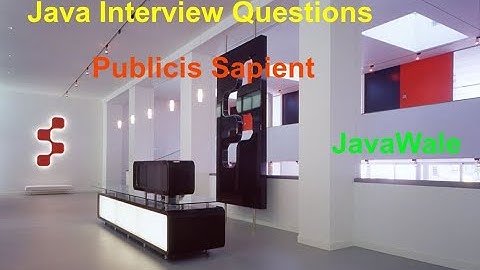 Java Telephonic Interview | Sapient | Part 2