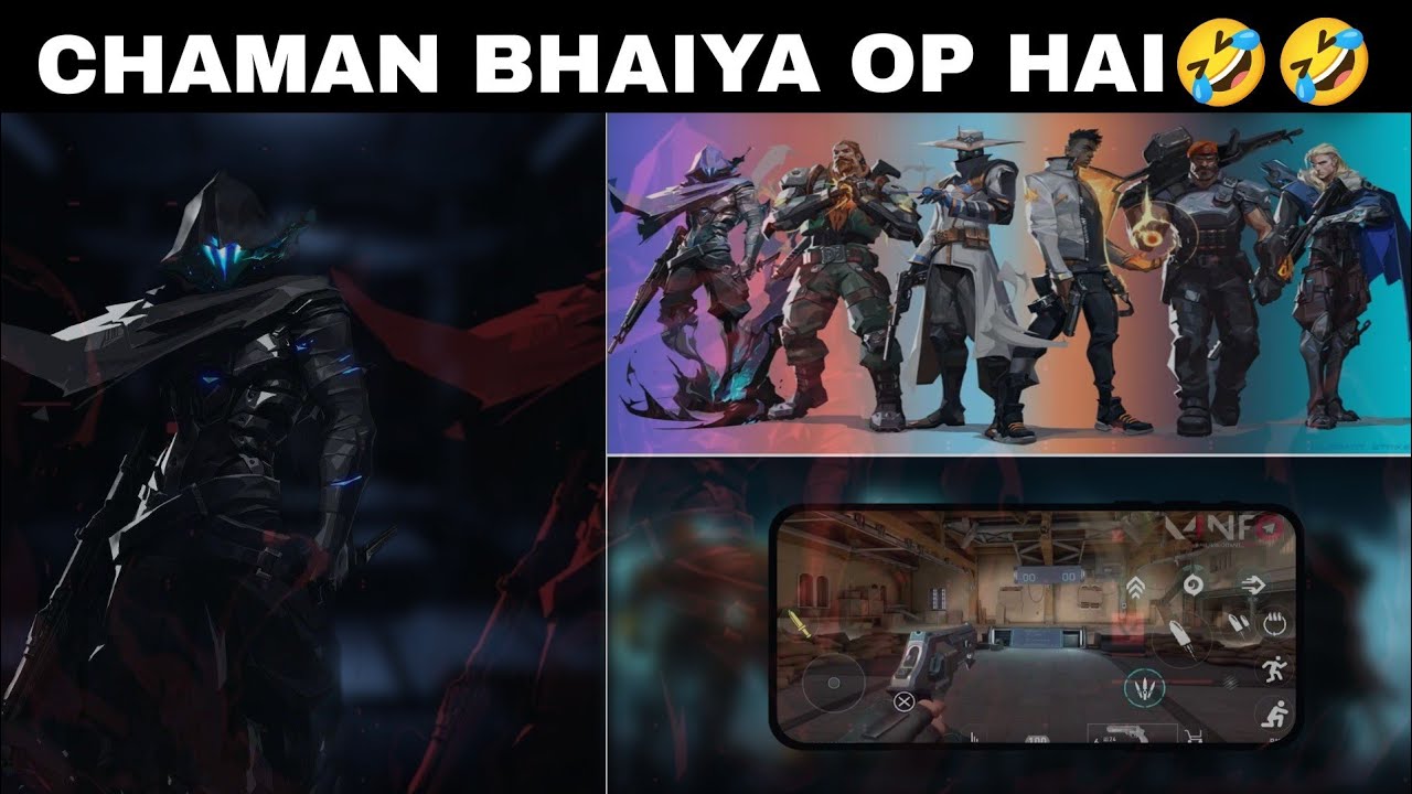 VALORANT MOBILE'S REALESE DATE LEAKED BY CHAMAN 🤣🤣 YouTube