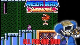 MEGA MAN MAKER All FOR ONE MOD - Dust Man Stage Recreation