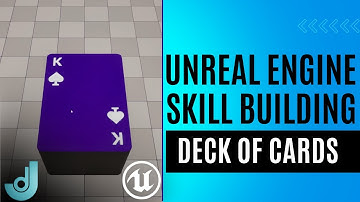 UE5 Skill Building: Deck of Cards