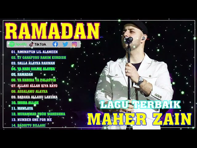 Maher Zain Full Album 🎶 Maher Zain Lagu Terbaik 2024 - Rahmatun Lil'Alameen, Ramadhan, Mawlaya class=