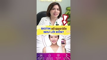 Biotin mọc tóc: Sự thật đằng sau lời đồn thổi!