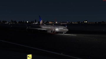 Testing the upcoming FSPAIX 737 PBR Models with AI Lights Reborn Pro