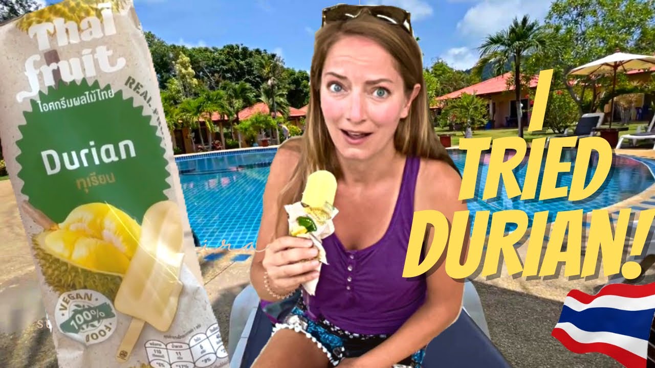 I TRIED DURIAN for the FIRST TIME! | Living Like Locals on Tropical 🌴Koh Samui🌴| Sailing Joco EP56