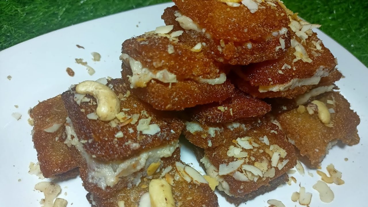 RABDI TOAST SWEET RECIPE II UNIQUE AND CRUNCHY TOAST RABDI II BY Foodacity_