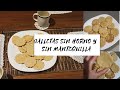 Galletas SIN horno y SIN mantequilla (Facil y rápido)