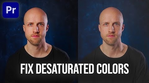 FIX DESATURATED EXPORT COLORS in Premiere Pro