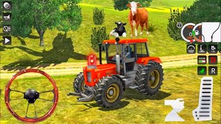 Tractor Trolley Driving Farming Simulator 3D Games - india tractor - rescue Gameplay screenshot 4