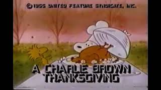A Charlie Brown Thanksgiving\/Bugs Bunny’s Thanksgiving Diet CBS Promo (1985)