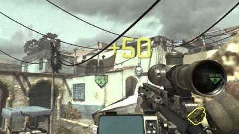 No scope Wallbang mw3