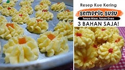 Resep Kue Kering Termudah | Tanpa Telur | Semprit Susu 3 Bahan - Durasi: 4.21. 