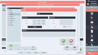 Shortcuts - Creating a schedule template
