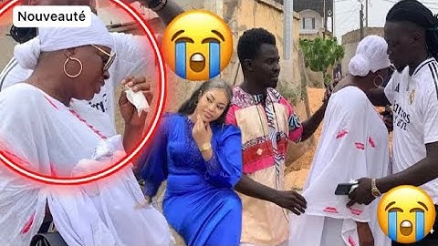 urgence Ndeye gueye pleurer  la mort de Aziz dabala  réaction 😭😭