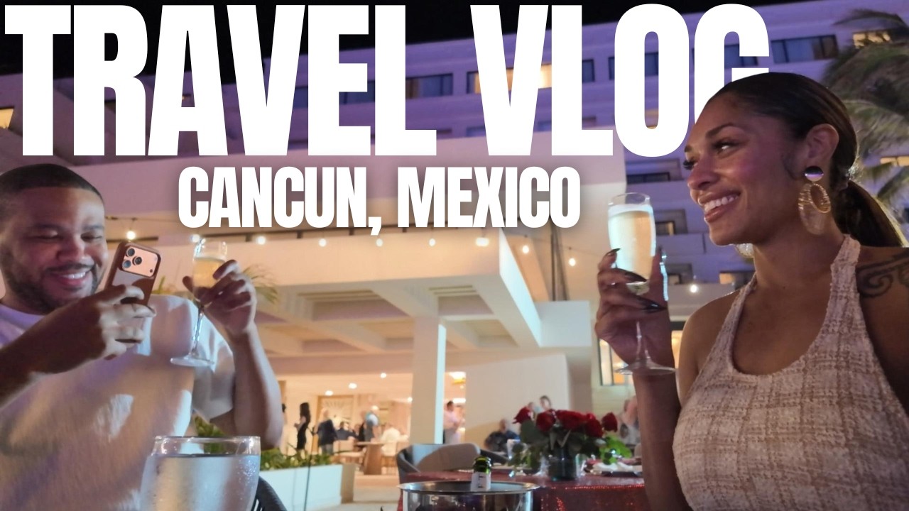 Cancun Baecation Travel Vlog | Secrets Maribel Stay