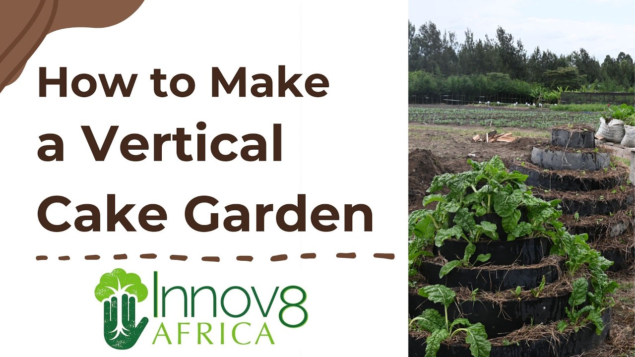 How to Make a Vertical Cake Garden