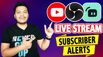 Subscriber Alert YouTube Live Stream Tutorial 2024 | How to Add Superchat & Subscriber Alerts in OBS