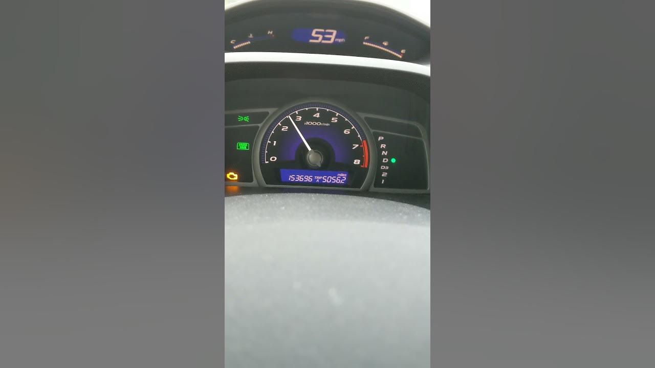 2006 civic P0797 code happened in real time - YouTube