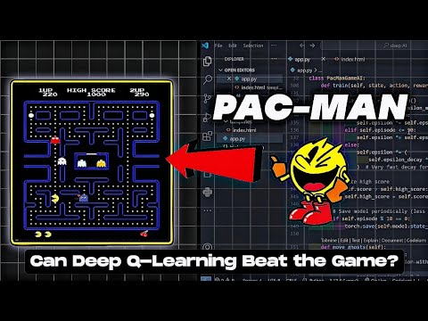 AI play Pac-Man with Deep Learning | Python Machine Learning Project with PyTorch & Flask