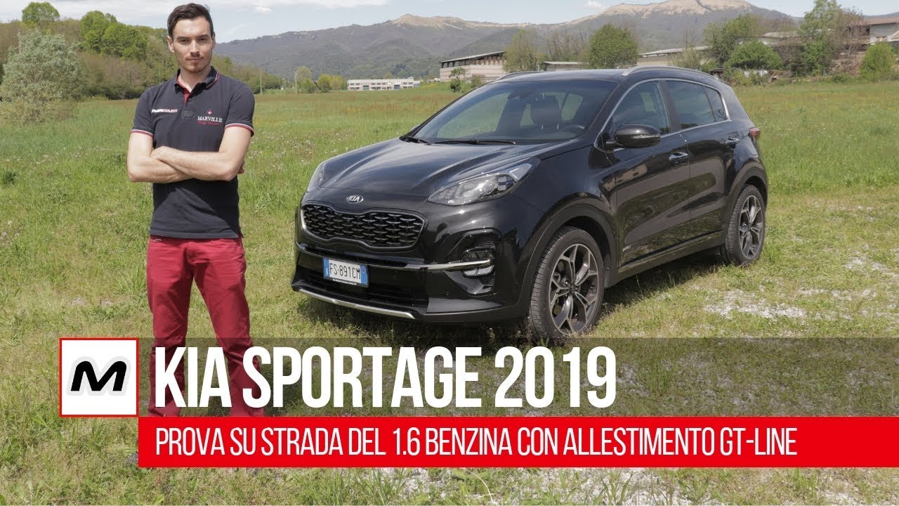 Kia Sportage 2019 | Prova su strada del C-SUV con il 1.6 benzina T-GDI