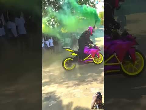 wow beautiful bike rider #automobile #stunt #rider #mallulofi
