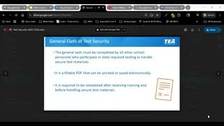 MHS  Security & Confidentiality and December 2025 STAAR EOC Training