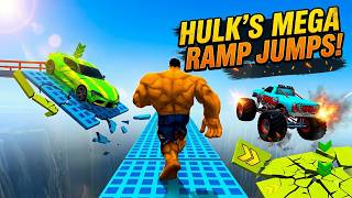 🚀 INSANE Mega Ramp Car Stunt! Impossible GT Sky Tracks Gameplay 🏎️ screenshot 4