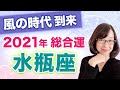 【みずがめ座】2021年の全体運【仕事・お金・人間関係】風の時代到来！3度の転換期はこうやって乗り越えよう！【西洋占星術】