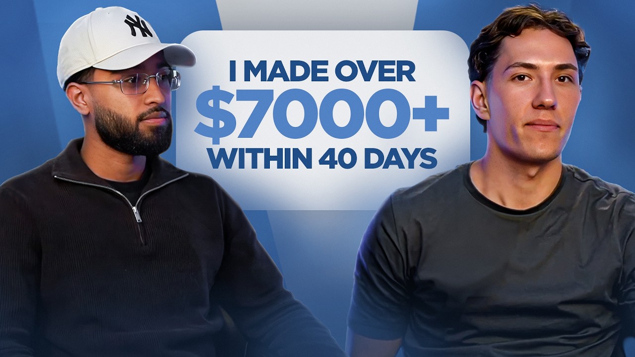 $7,000 per month testimonial video thumbnail