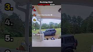 Ranking Funniest Falling Fails 😂 #shorts #funny #fails