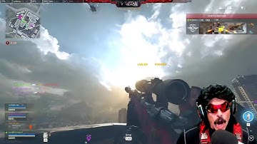 DrDisrespect noscopes headshots enemy in a helicopter with ZLaner, TimTheTatMan and DrLupo #VSM #CC