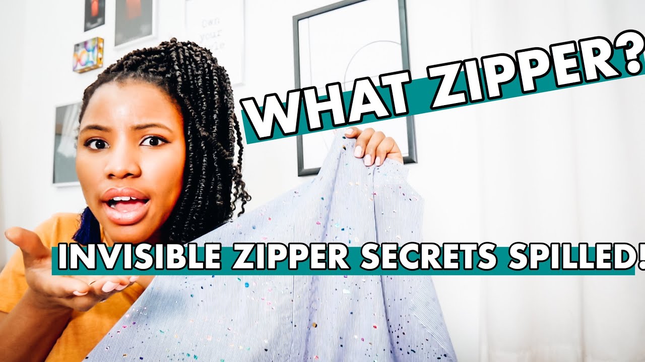 The Invisible Zipper: A Guide to Concealed Zippers - [DISHA] The Best  Tailoring School