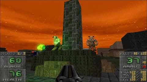 Doom 2 Hellebarde Level 10 UV 99% with Beautiful Doom (Commentary)