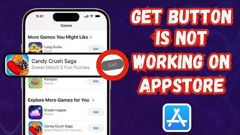 How to Fix Get Button Not Working on App Store 2025 | Apple App Store Get Button Issue Fix