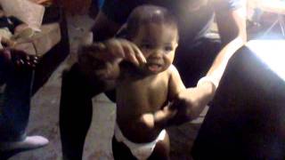 Fat Baby Dancing To Clap By Waka Flocka