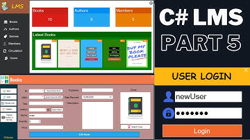 C# Project Tutorial - Create a Library Management System Using C# And MySQL - [ Part 5 ]