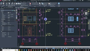 Buổi 3. (2/3) Tạo lưới trục, cao độ tầng, lệnh tắt và dim kích thước