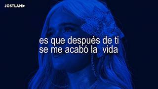 KAROL G, Greg Gonzalez - Después de ti (Letra/Lyrics)
