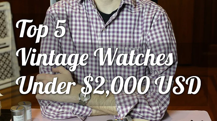5 Best Vintage Watches Under $2,000 - Rolex, IWC, Enicar, Omega & more